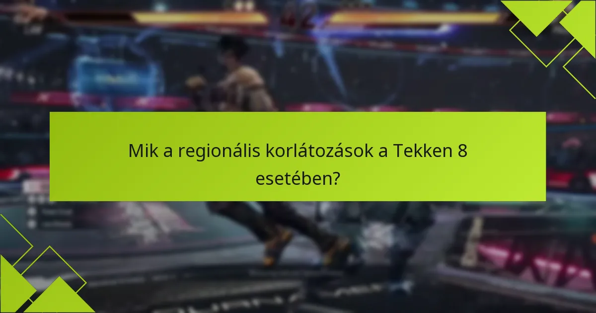 Mely platformoknak vannak specifikus fiók követelményei a Tekken 8-hoz?